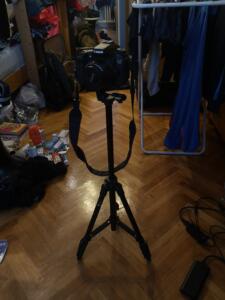 Stativ Benro Digital T560N + fotoaparát